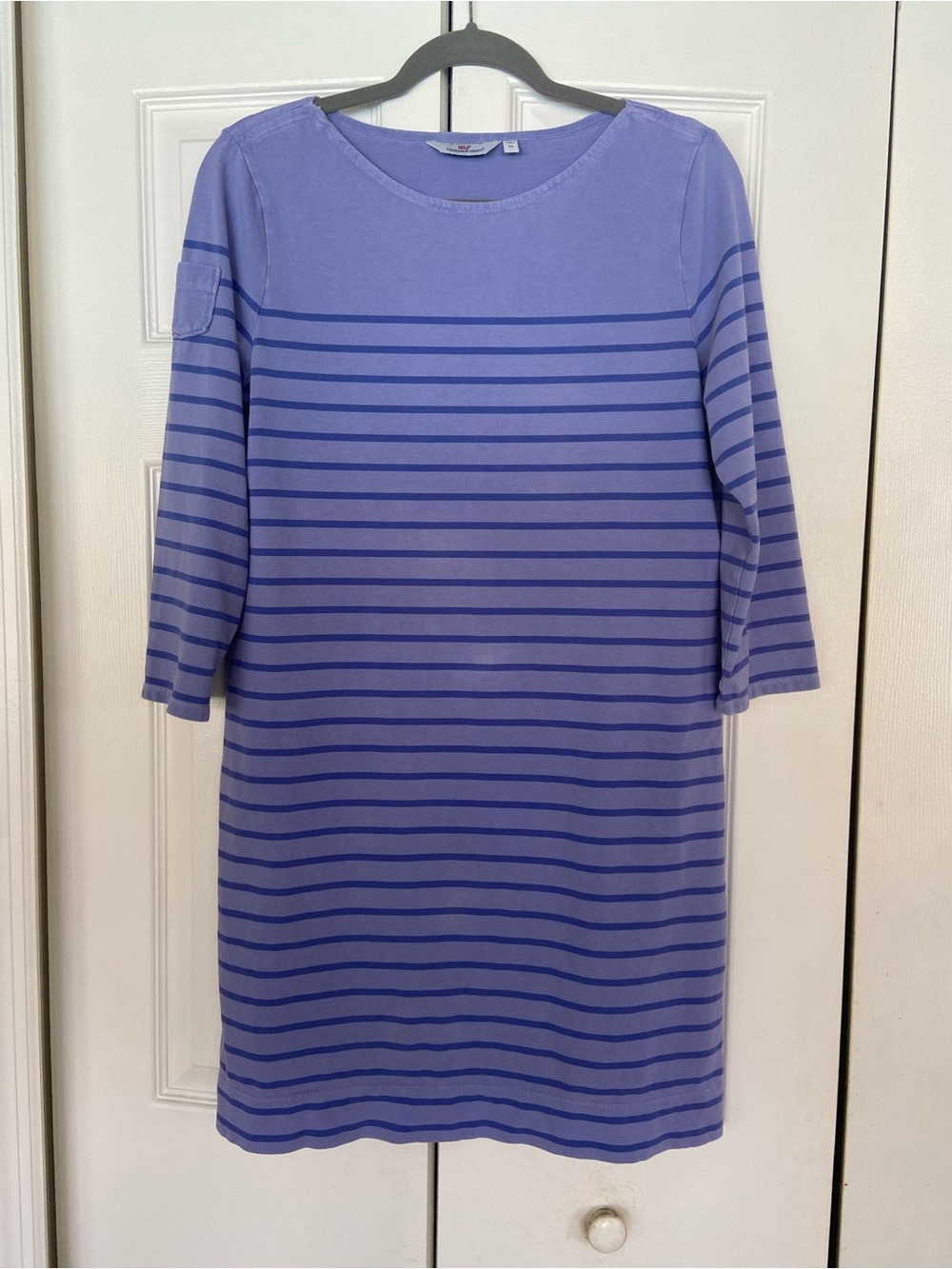 Vineyard Vines Lavender & Blue striped dress